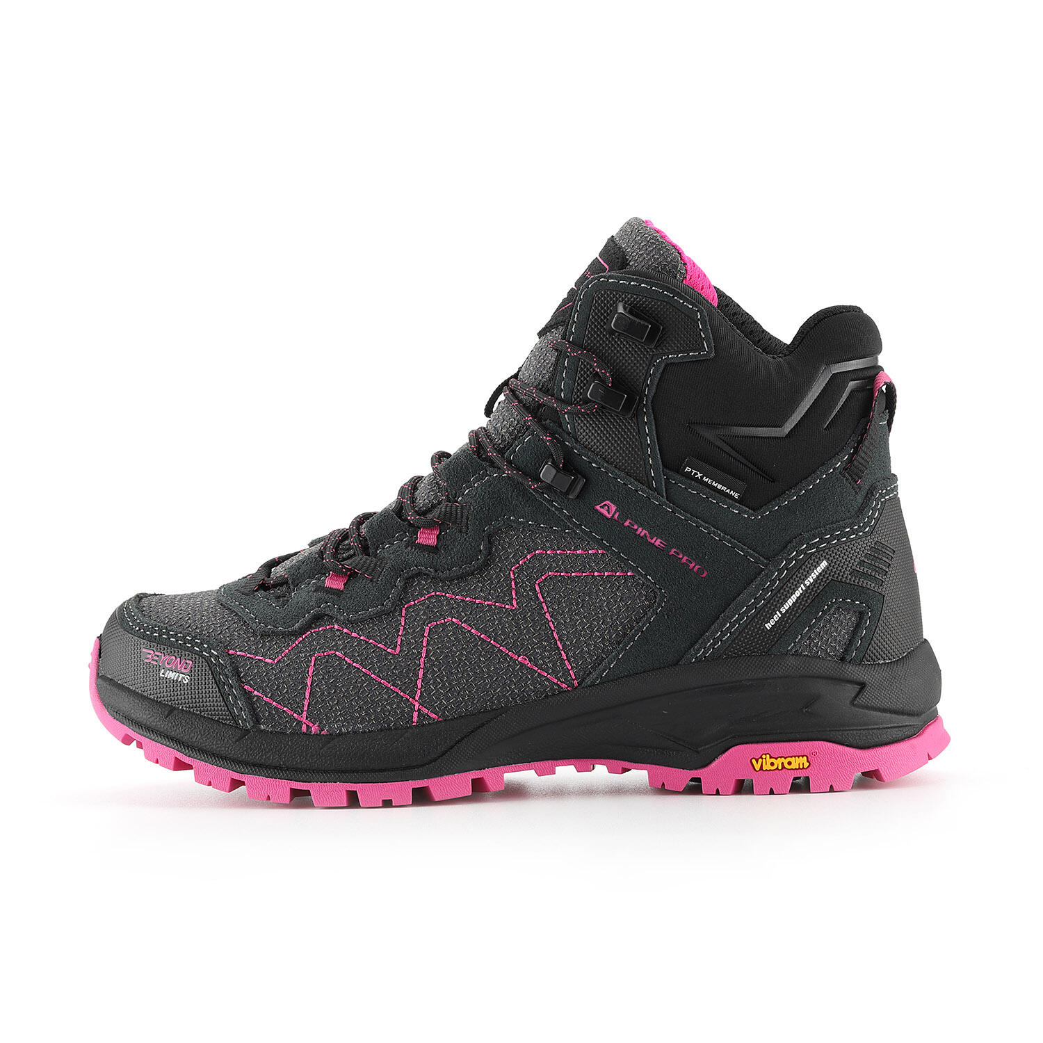 ALPINE PRO Outdoorová obuv s ptx membránou CERNE 2