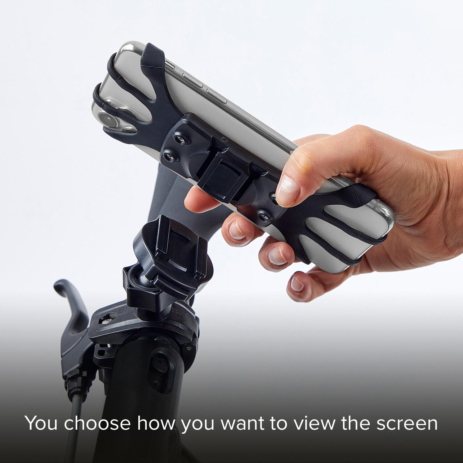 Support de téléphone portable pour vélo et trottinette 360° 4/4