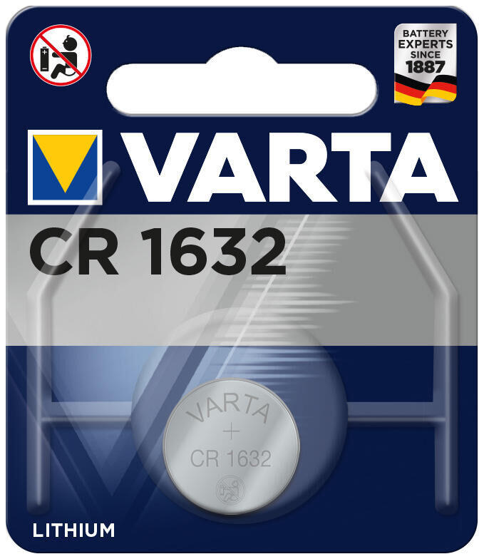 Pile bouton Varta CR1632 3V Lithium 2/7
