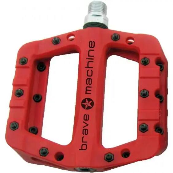 BRAVE Dirt Light platform pedal, nylon body, CrMo axle