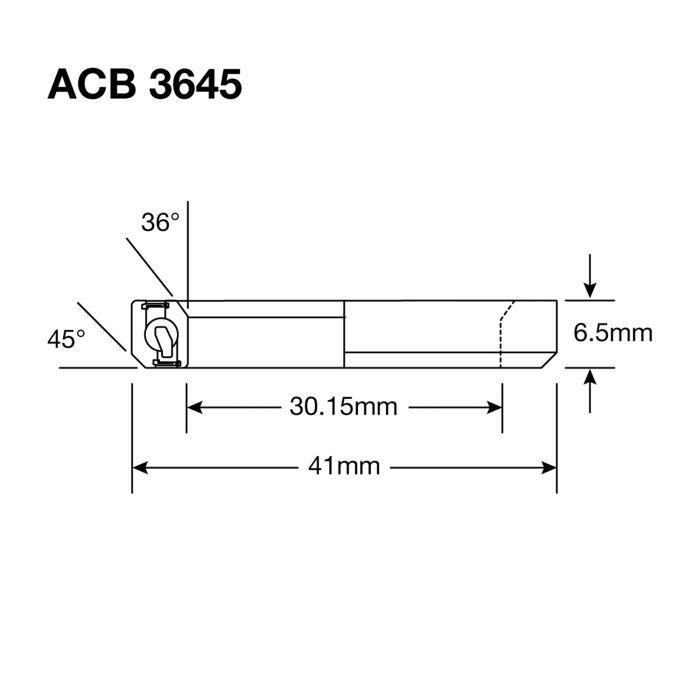 Lager Enduro Bearings BB ACB 3748 3645-37x48x6,5 36x45º 2/2