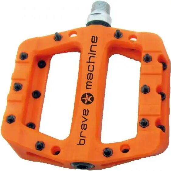 BRAVE Dirt Light platform pedal orange
