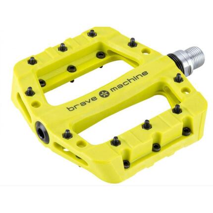 BRAVE pedał Dirt Light limegreen