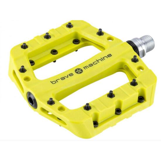 BRAVE pedał Dirt Light limegreen