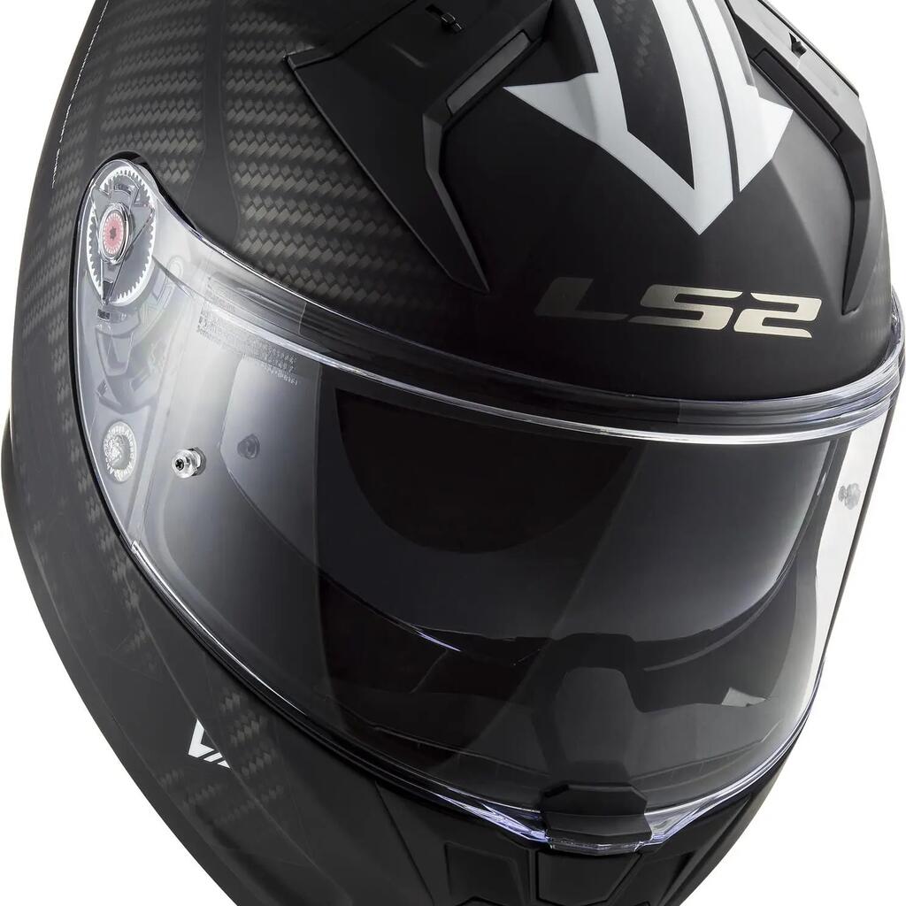 LS2 FF811 Vector II Splitter Full-Face Helmet XL Black/White