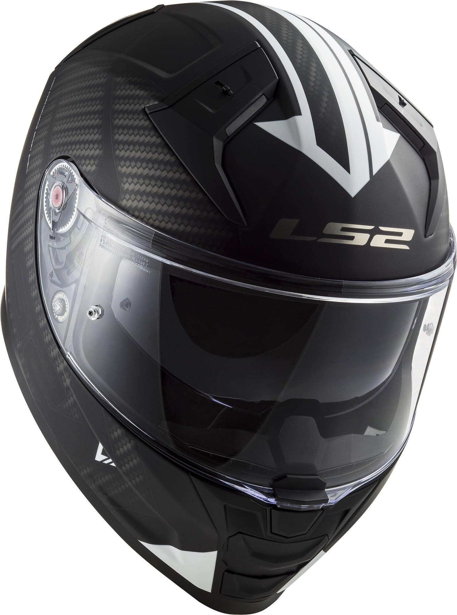 Kask Integralny LS2 FF811 Vector II Splitter XL Czarny/Biały