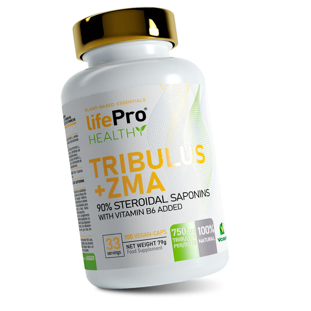 Tribulus+ZMA - 100 Capsule vegane LifePRO 2/6