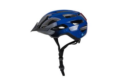 Casco Bypoint S-ERT con luz integrada recargable azul medianoche M 54-58 cm