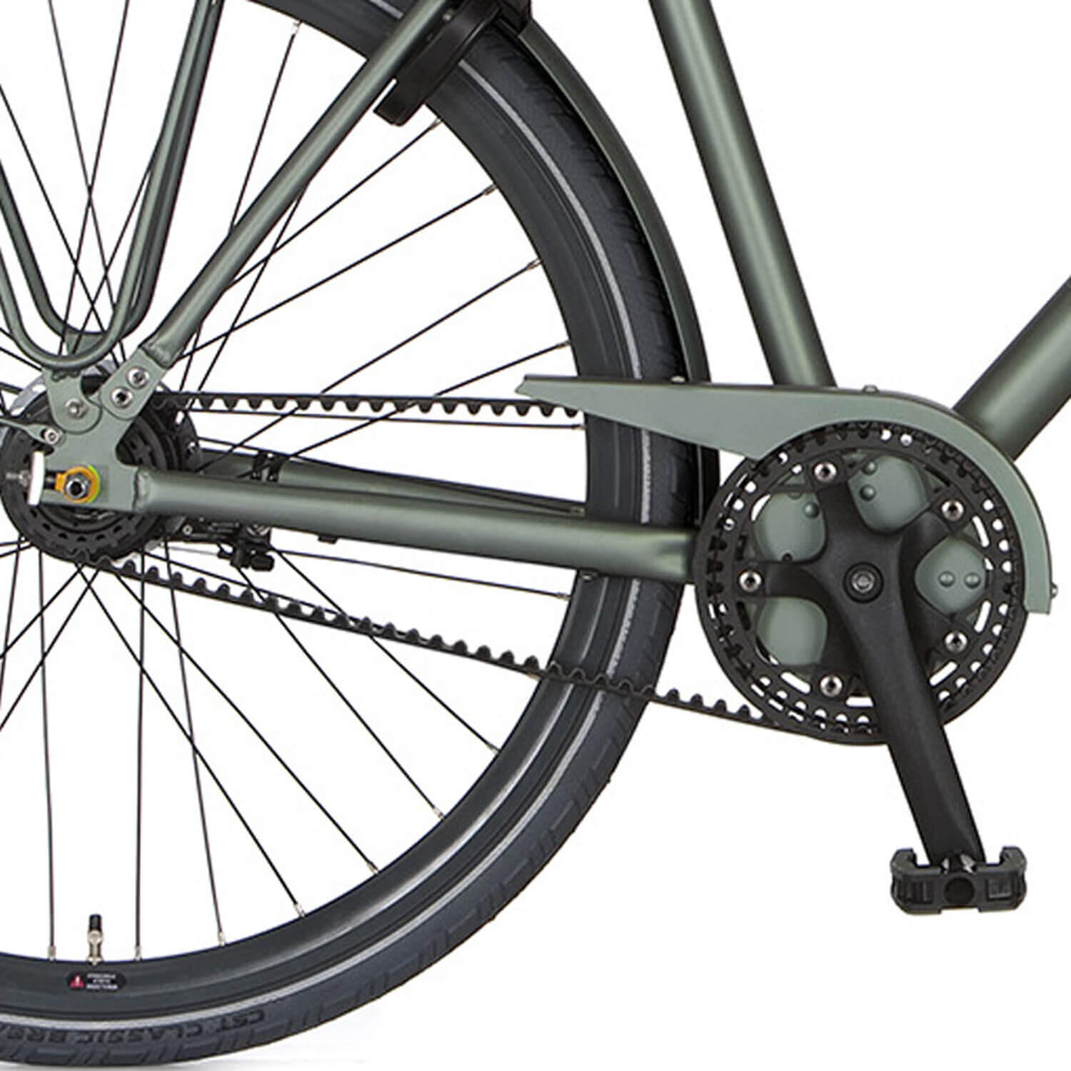 Cortina osłona łańcucha Speed 8 Matt Titanic Green