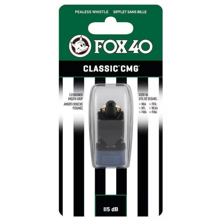 Síp Fox 40 Official Classic CMG fekete fogvédővel 3/3