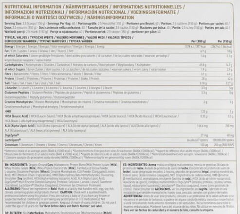 Lean gainer - Critical Mass Professional - Chocolat 3/3