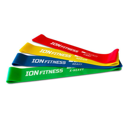 Pack de 4 Mini Bandes Élastiques