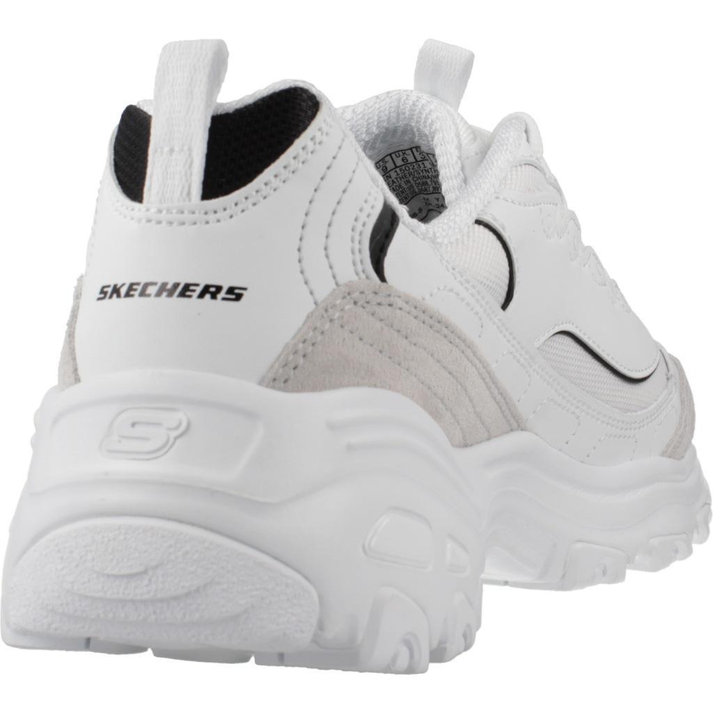 Damen D'LITES Sneakers Weiß / Schwarz / Rot 3/5