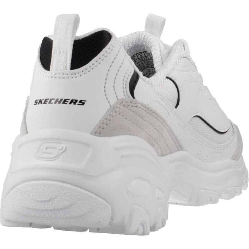 Pantofi Sport Skechers Model D-lites---new Heat Culoare Alb