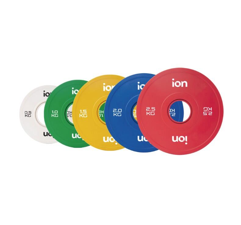 Disco Olímpico Fraccional 1Kg  Color Line 2/2