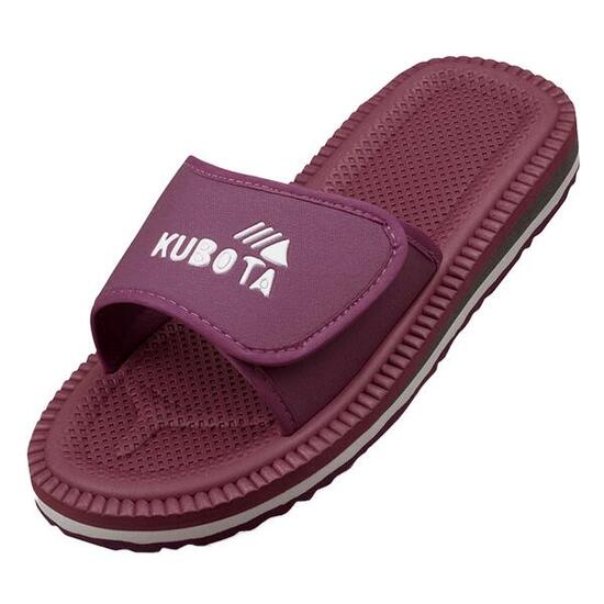 Kubota Badelatschen mit Klettverschluss Damen Badeschlappen