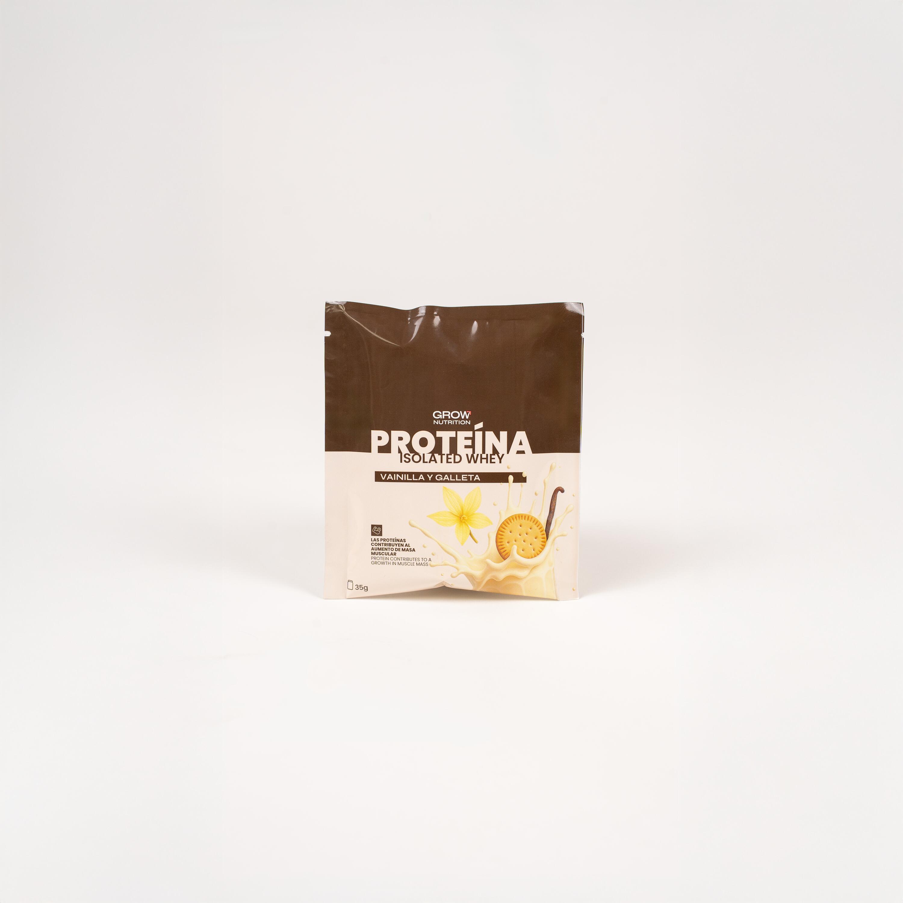 Proteína Monodosis Vainilla y Galleta 2/7