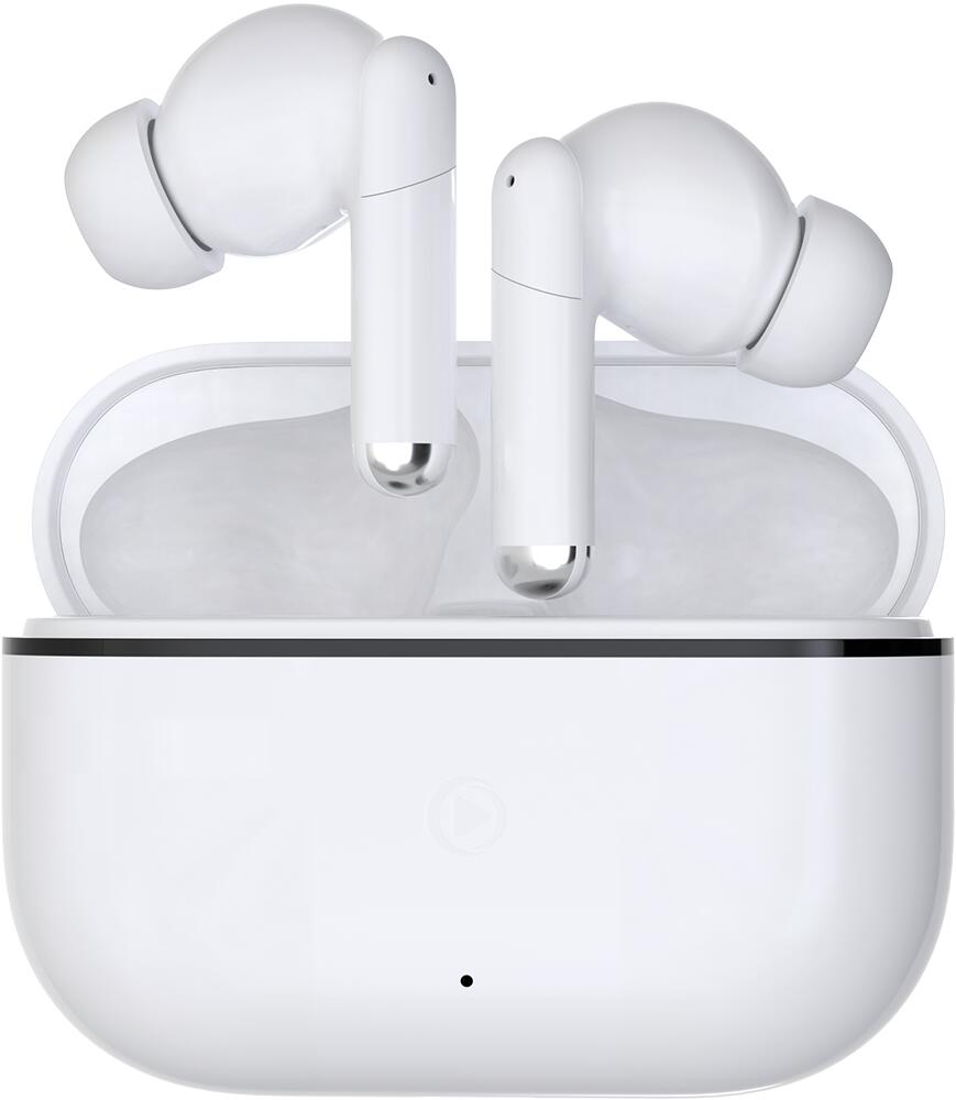 Ecouteurs Play III True Wireless ANC + ENC Intra-auriculaire Blanc + 2/4