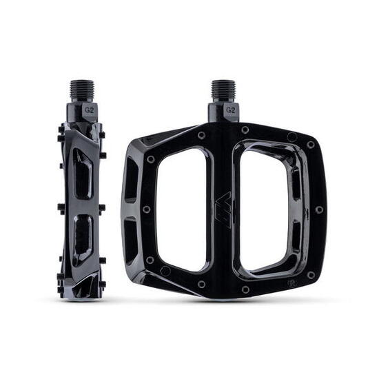 Paar DMR V8 Flat Pedalen Zwart