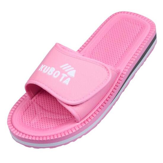 Kubota Badelatschen mit Klettverschluss Damen Badeschlappen