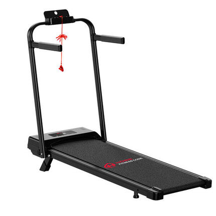 Tapis de Course Pliable 1-8km/h Inclinaison 5% Écran LED