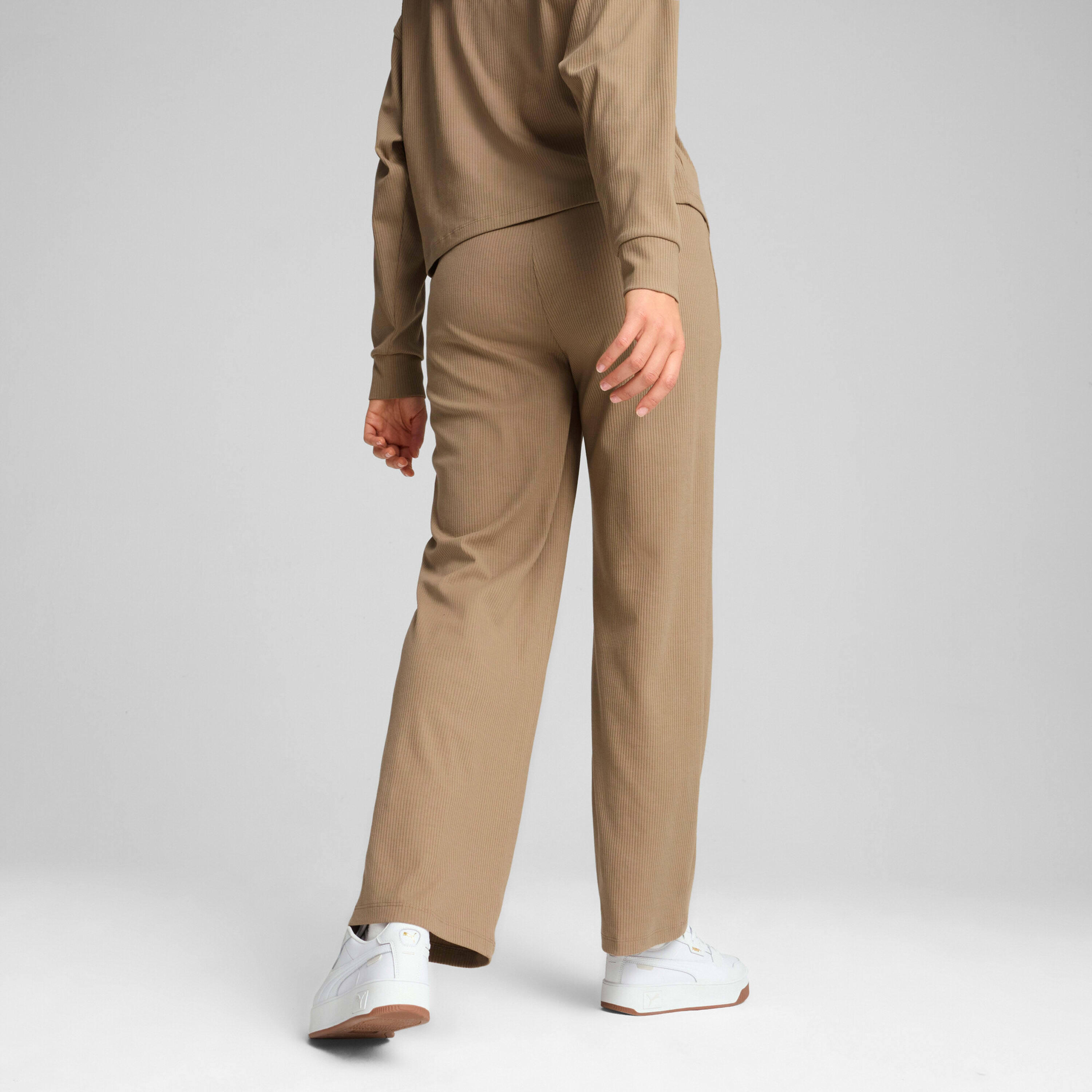 Hoge taille joggings voor dames Puma Ess Elevated 4/7