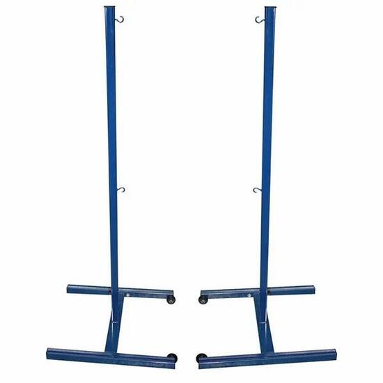 Zestaw stałych kijków do badmintona, wielokolorowy