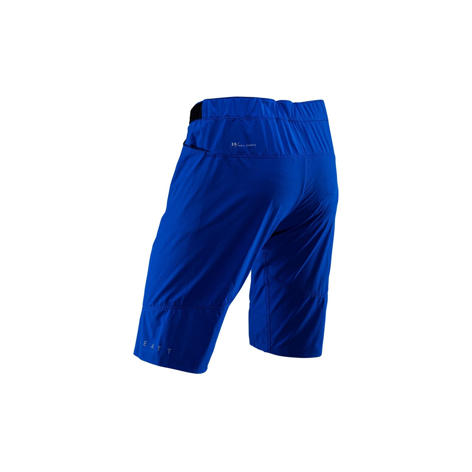 Short VTT Trail 2.0 multi-poches bleu homme 2/5