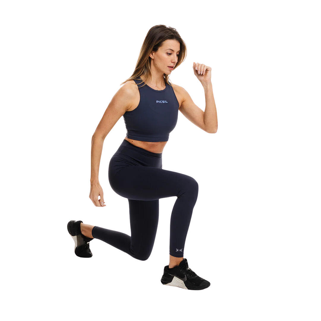 Camiseta deporte para mujer ajustada Crop Top de Picsil PICSIL SPORT 3/6