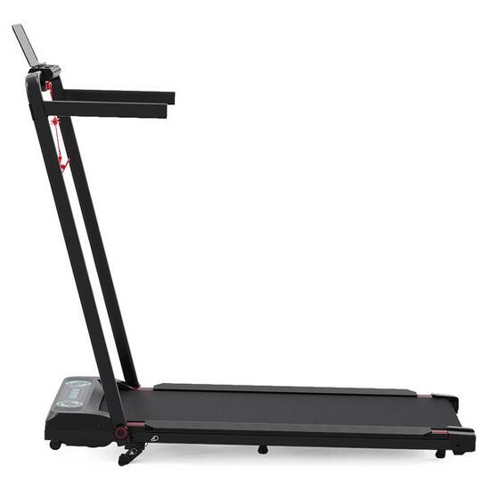 Tapis de Course CITYSPORTS Noir Inclinable 1-8km/h Pliable