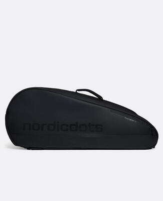 Tennistas voor volwassenen voor 12 rackets pro – stealth black