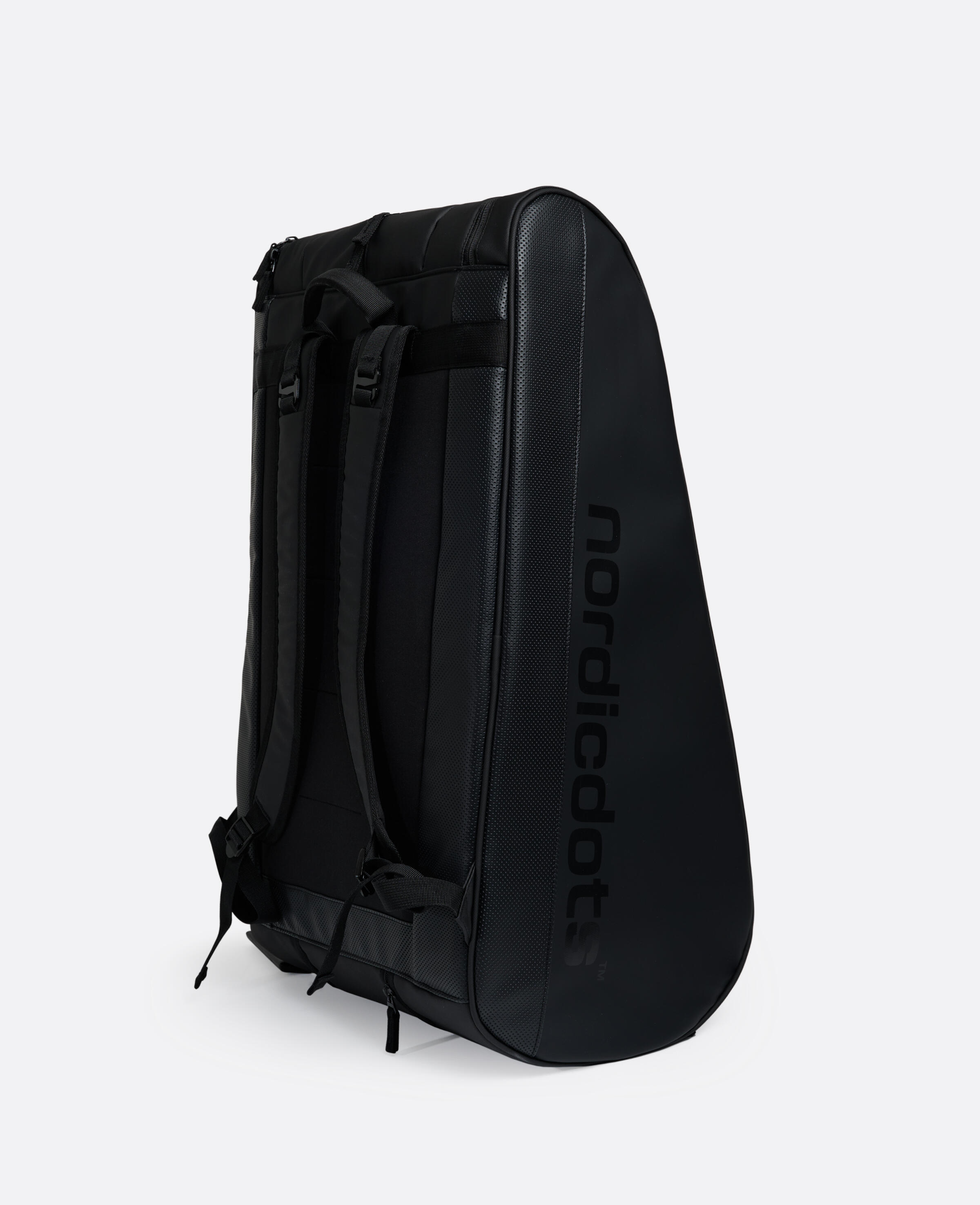 Tennistasche für Erwachsene für 12 Schläger PRO – Stealth Black 4/6
