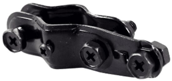 Bofix Crochets Dynamo Noirs avec Boulons pour Vélo