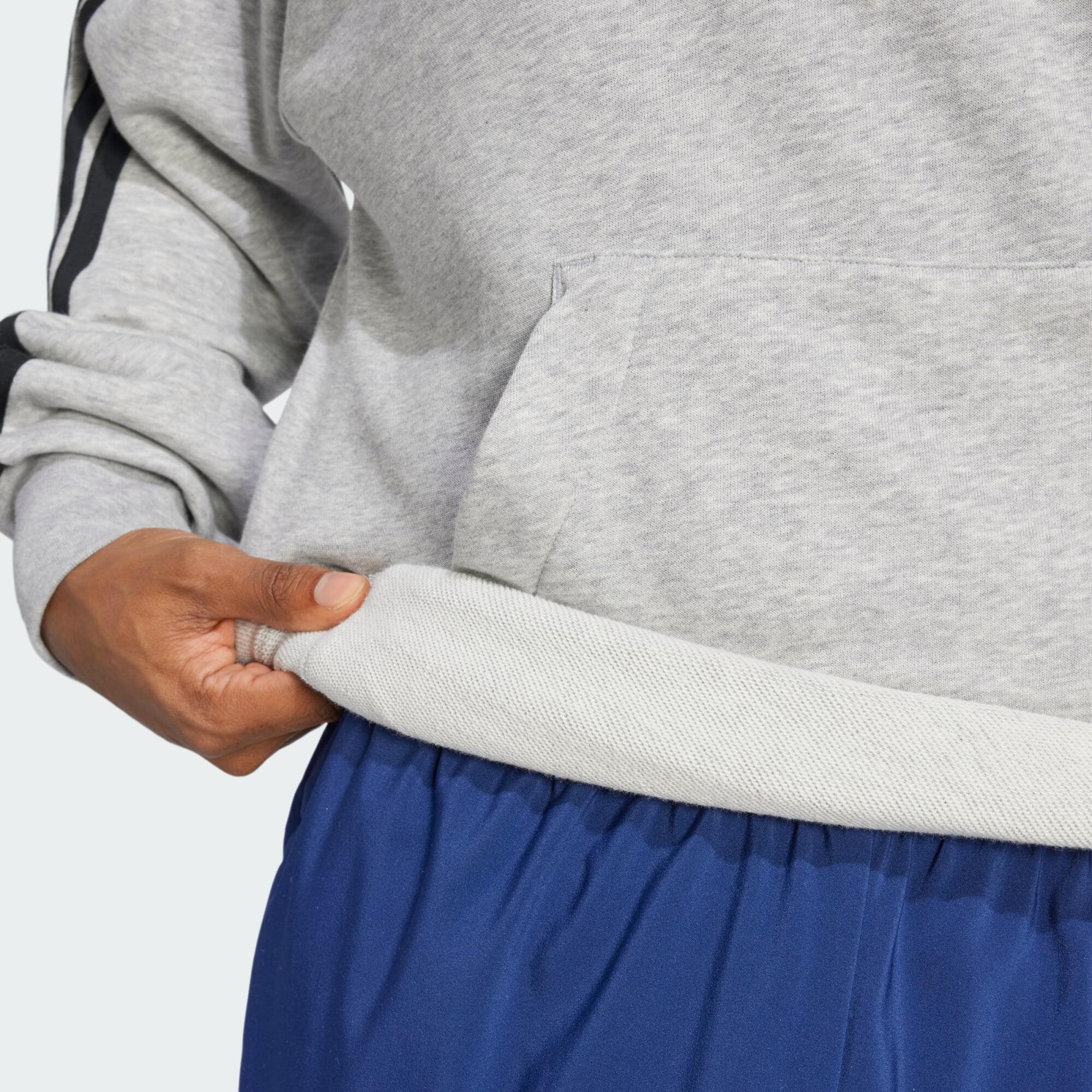 Essentials 3-Stripes French Terry Hoodie 5/6