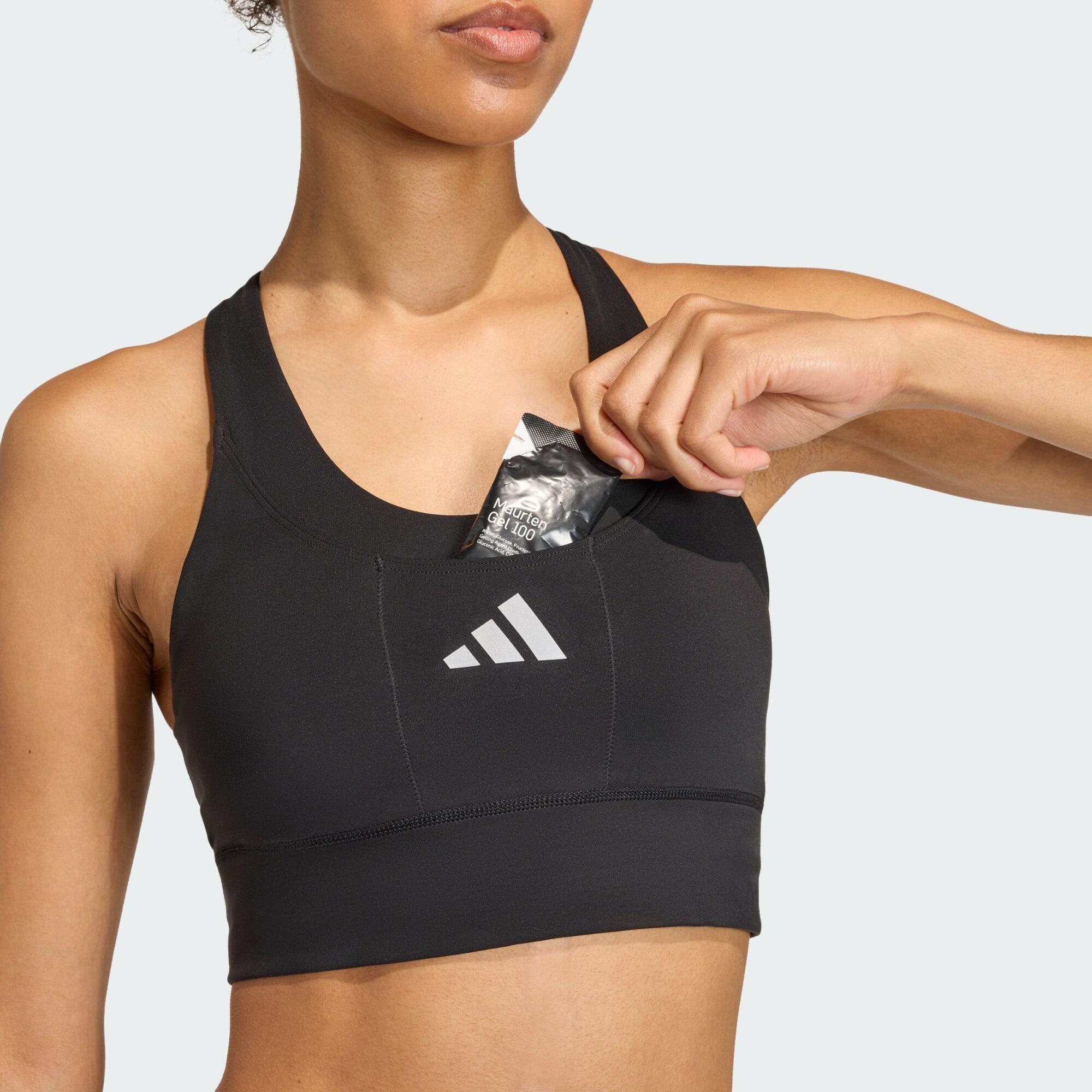 Brassière de running poche adi365 Maintien moyen 4/7