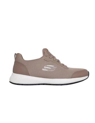 Zapatillas para Mujer Skechers Work squad Camel