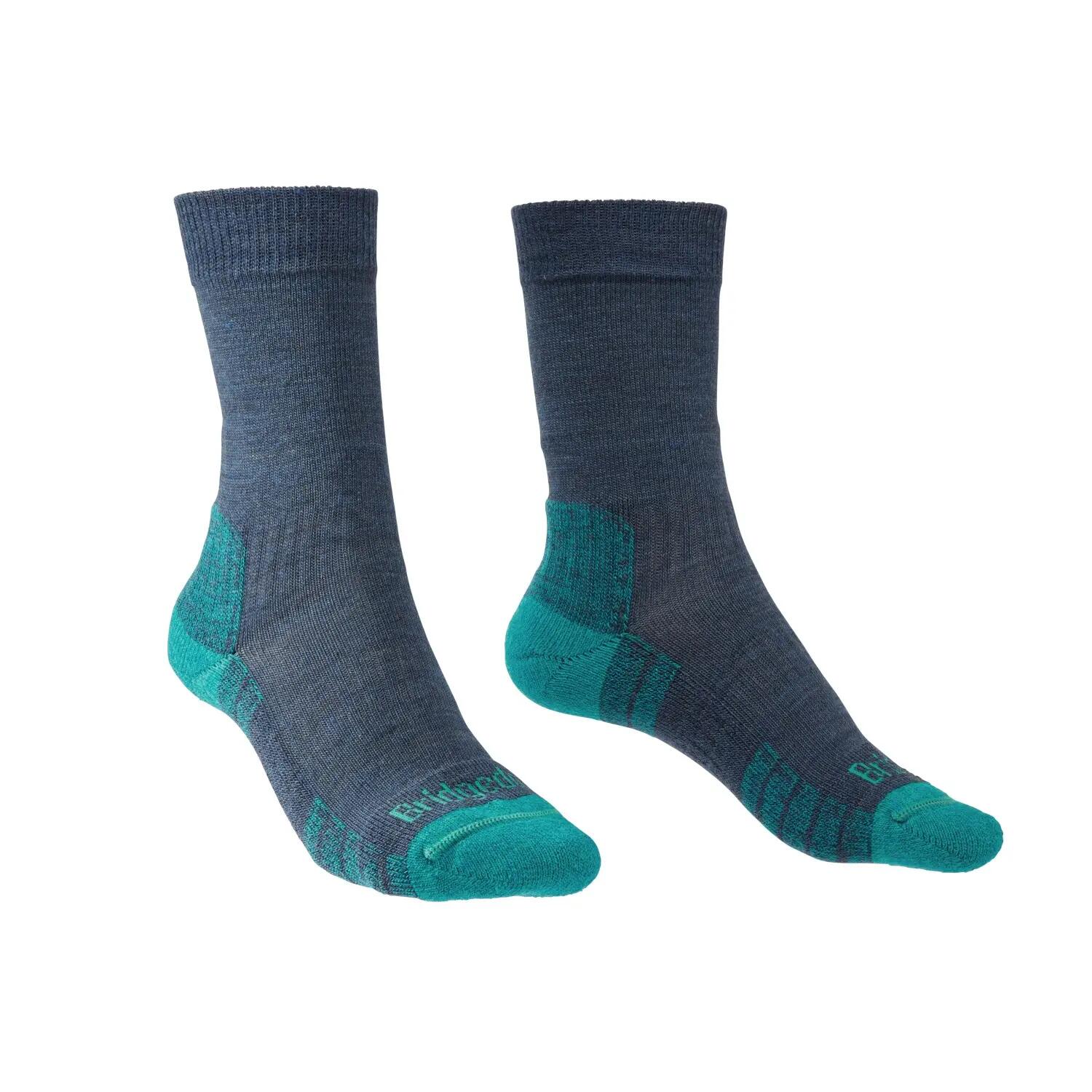 Lightweight Merino Performance Wandelsokken Dames wollen sokken Denim 4/5