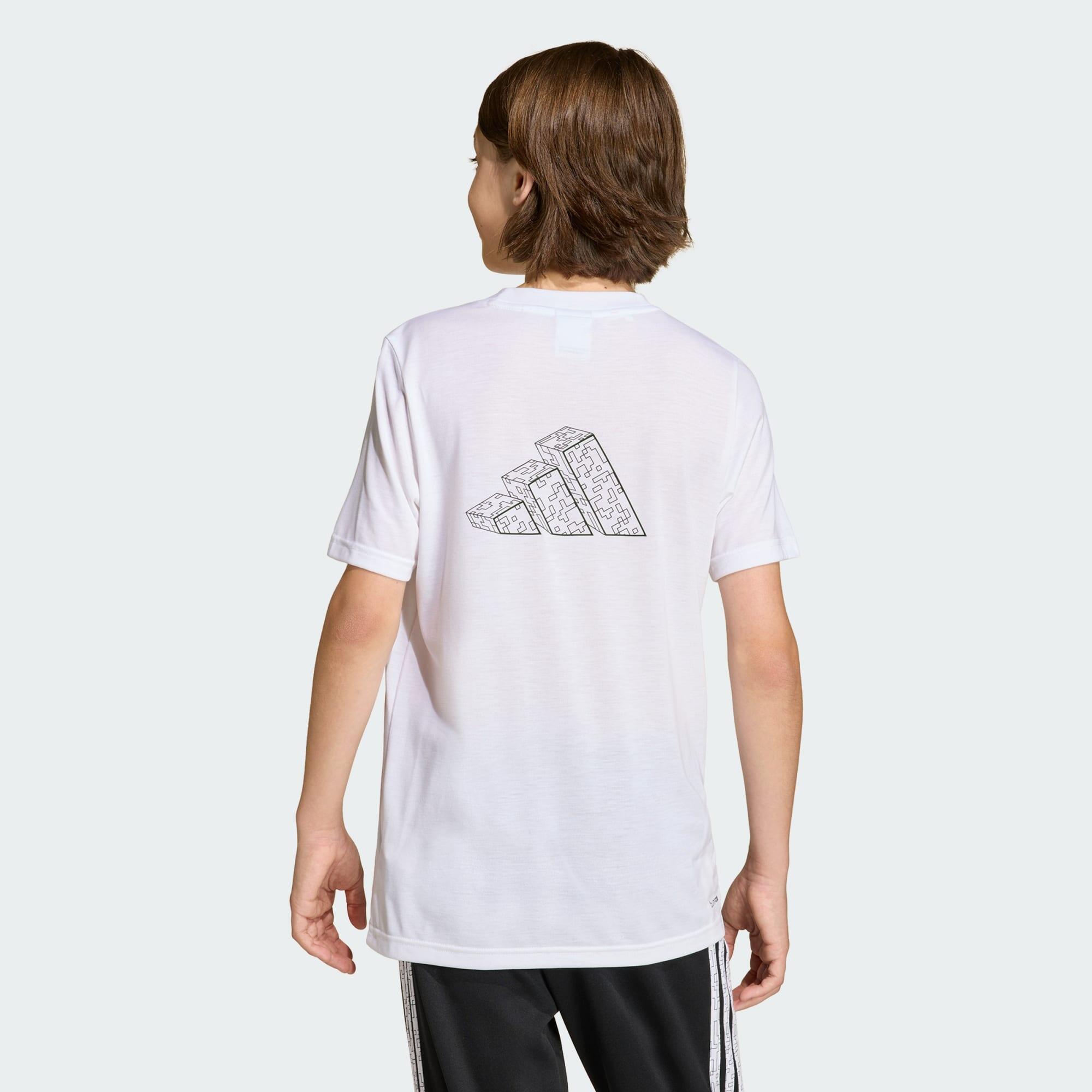 T-SHIRT DA ALLENAMENTO ADIDAS MINECRAFT 3/5
