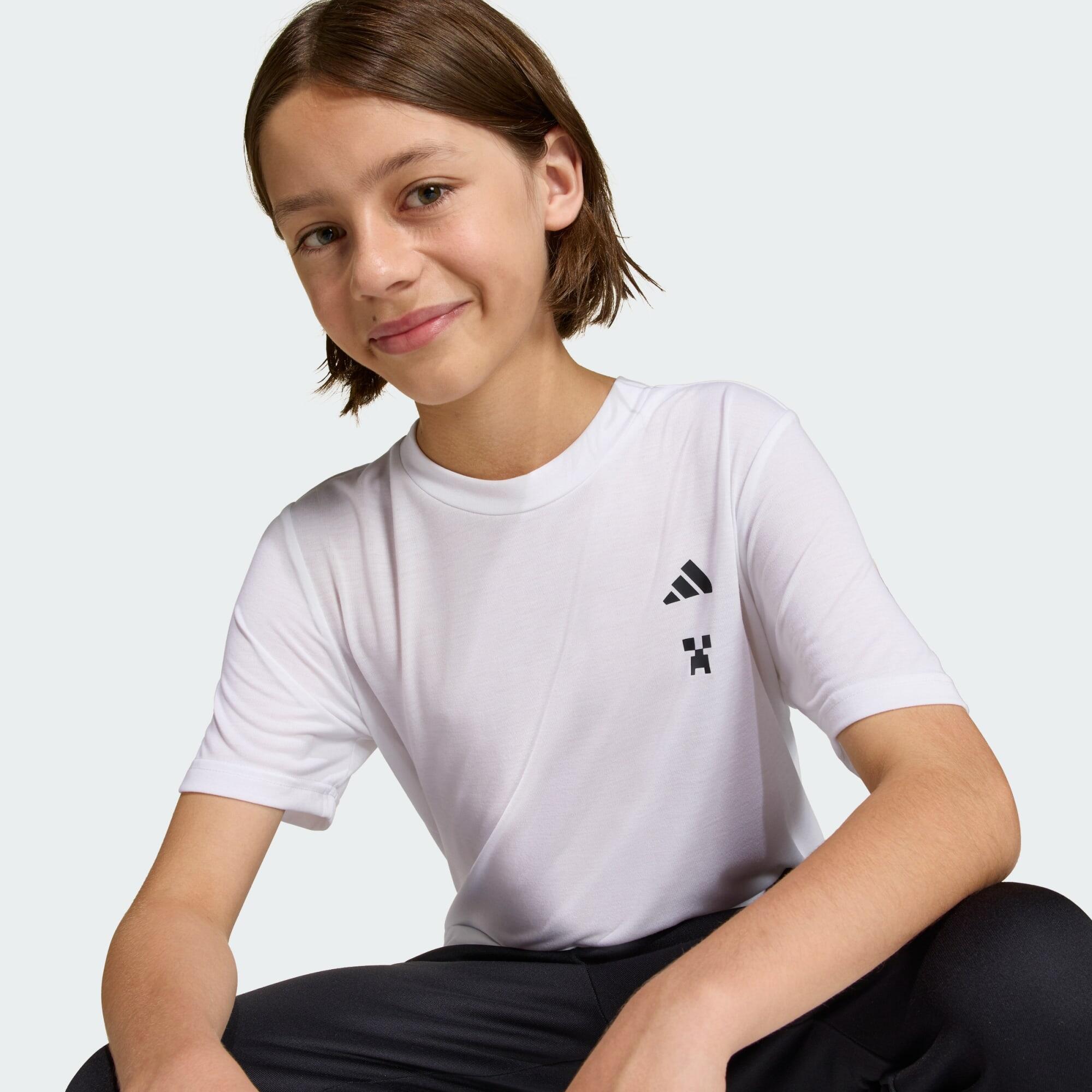 T-SHIRT DA ALLENAMENTO ADIDAS MINECRAFT 4/5