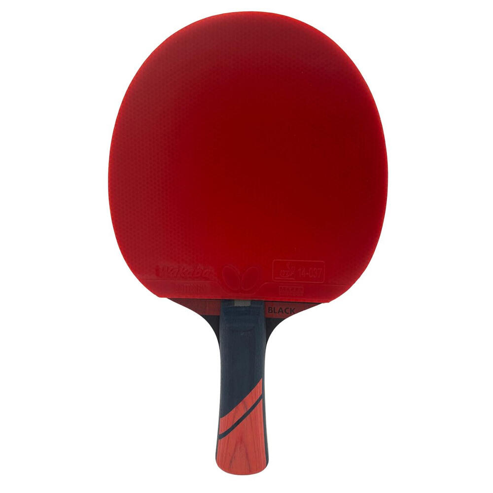Ovtcharov Table Tennis Bat (Black/Red) One Size
