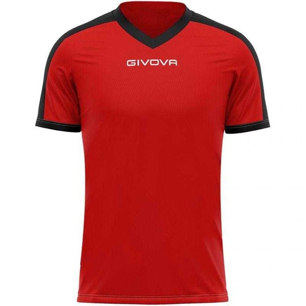 Camiseta Revolution de Interlock para Hombre Negro, Rojo 2/2