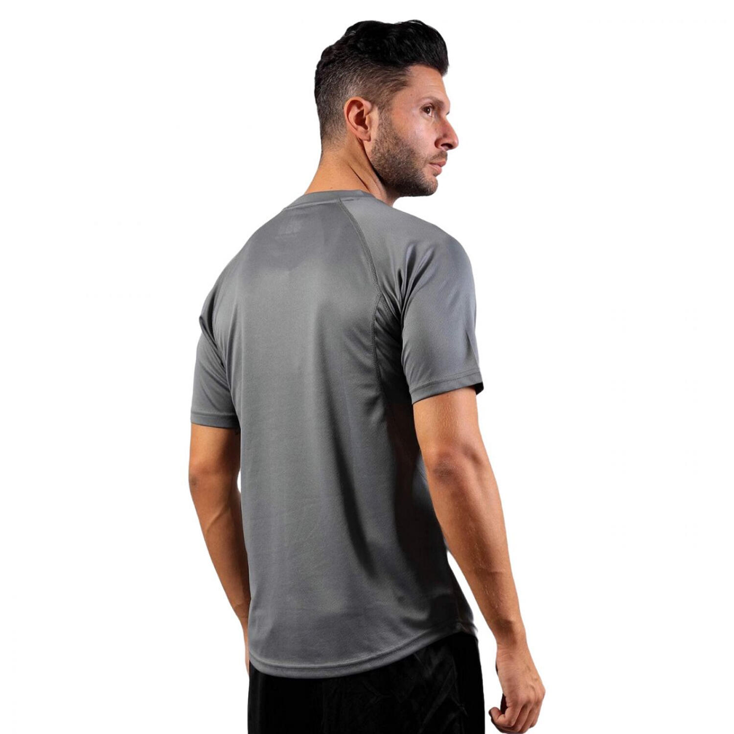 Camisola de futebol One U para homem (Cinzento Escuro) 5/5