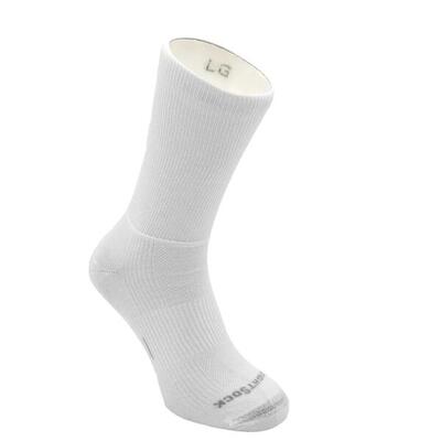 Wrightsock eco explore crew - rood - dubbellaags anti-blaar sokken