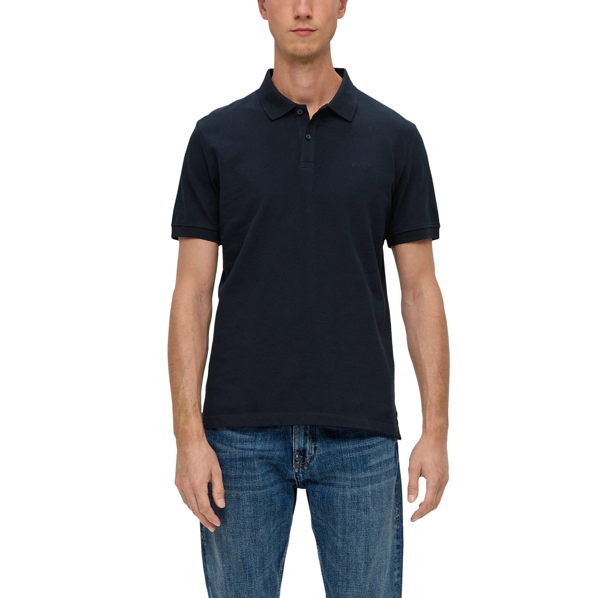 Poloshirt Herren 1er Pack Bequem sitzend-Basic Poloshirt 2/4