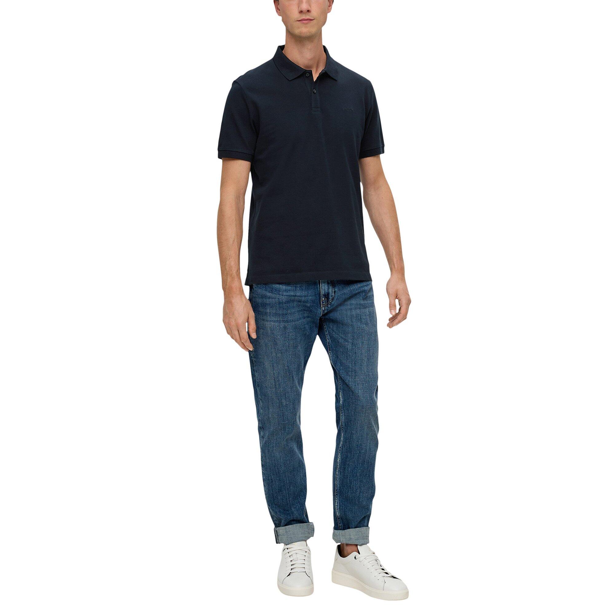 Poloshirt Herren 1er Pack Bequem sitzend-Basic Poloshirt 4/4