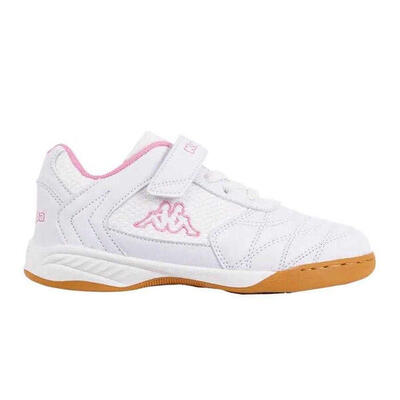 Kinderen/kinderen damba trainers (wit/roze)