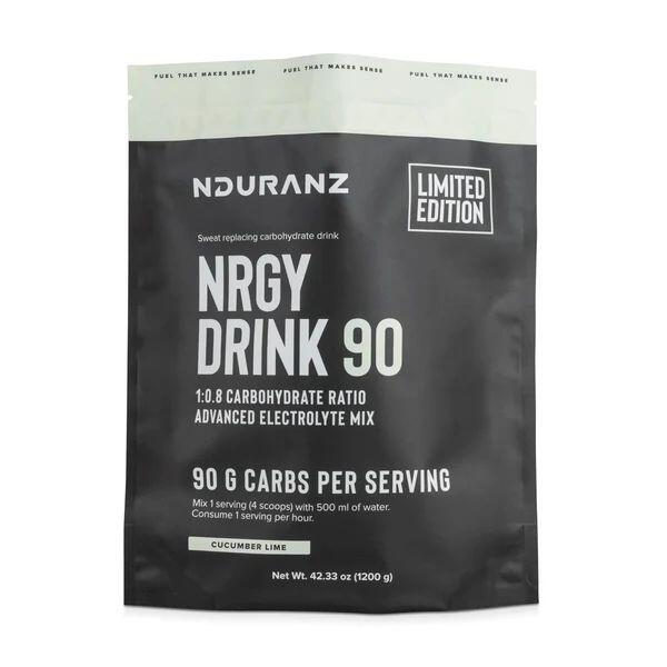 Nrgy Drink 90 Cucumber Lime Kohlenhydrate Triathlon Laufen Rad Nduranz 1,2 kg 4/4