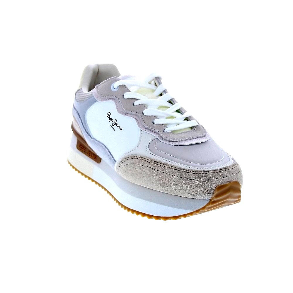 Zapatillas PEPE JEANS  Rusper Racer Beige  Mujer 4/4