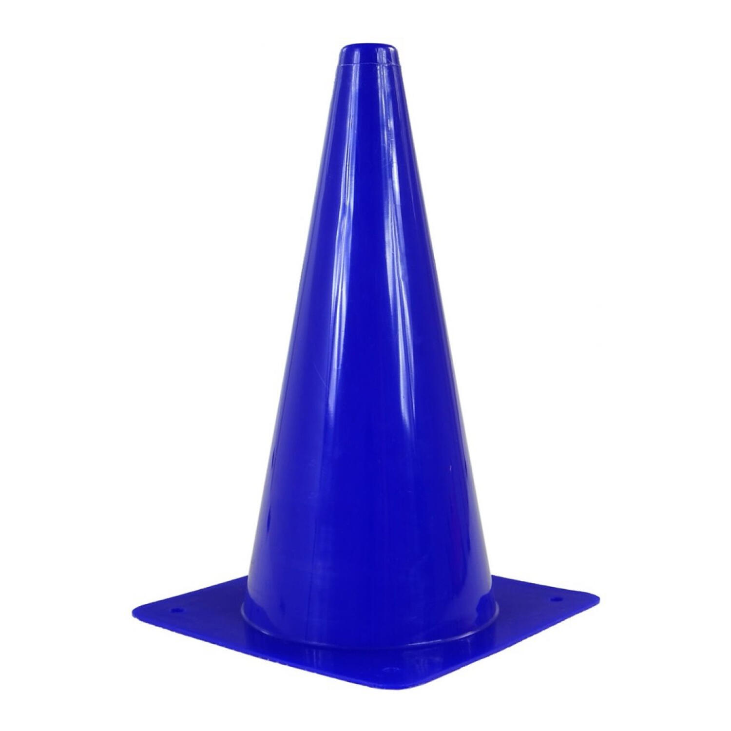 PVC Sports Cone (Blue) One Size 2/2