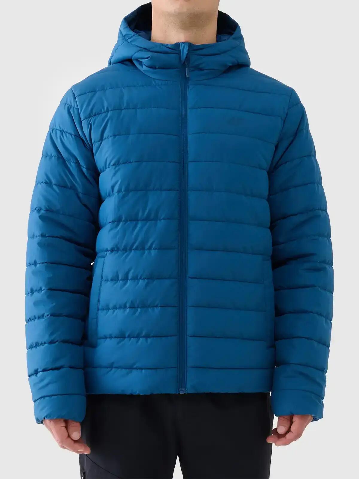 Jachetă de puf 4F M598 Bleumarin XXL 3/7
